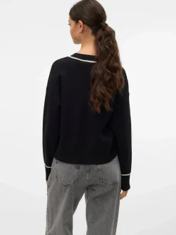 Vero Moda VMSABA LS O-NECK CONT Pullover