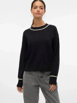 Vero Moda VMSABA LS O-NECK CONT Pullover