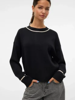 Vero Moda VMSABA LS O-NECK CONT Pullover