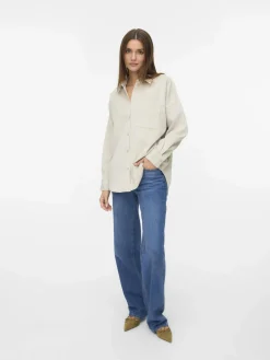 Vero Moda VMSANNE COURDEROY LS Cordhemd