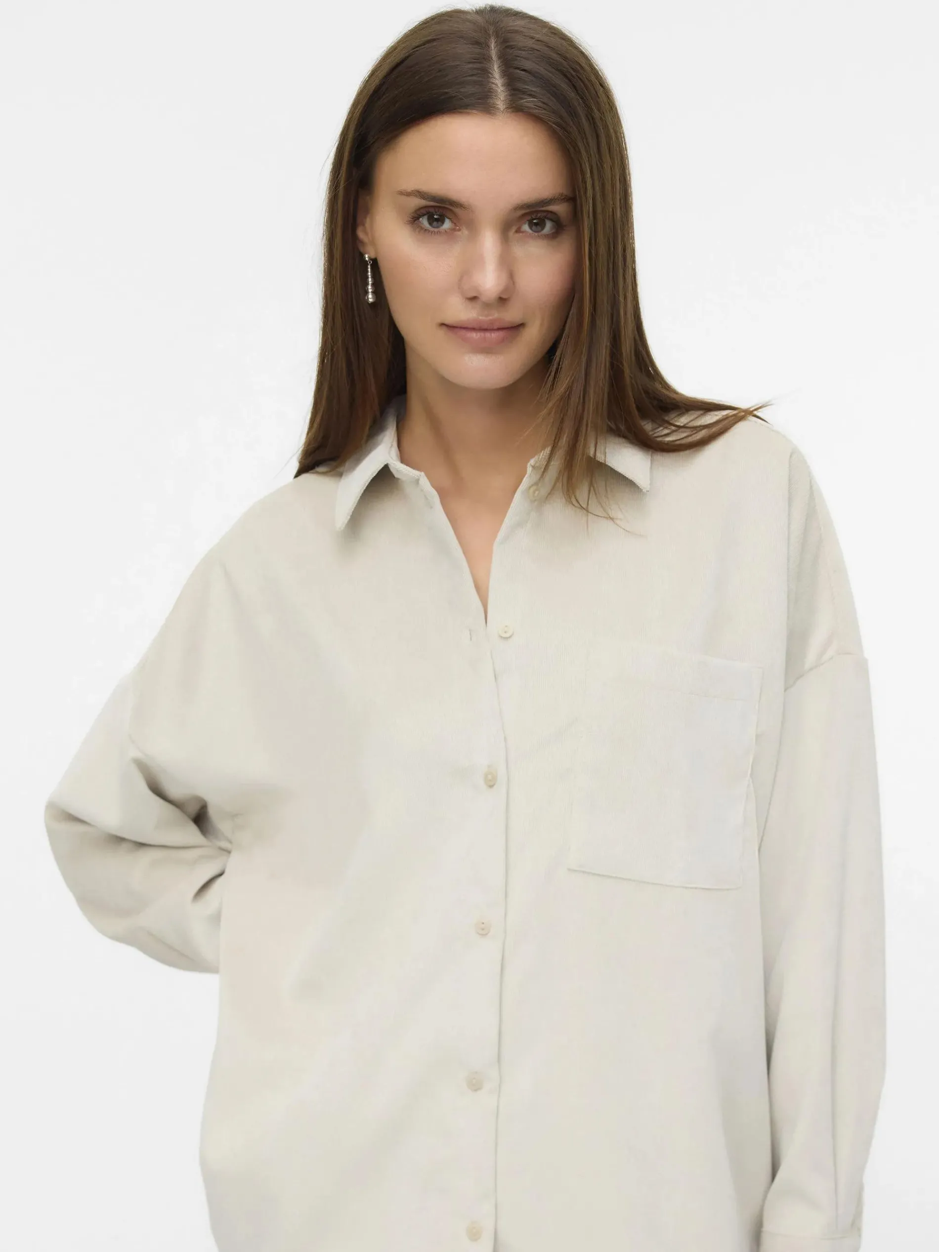 Vero Moda VMSANNE COURDEROY LS Cordhemd