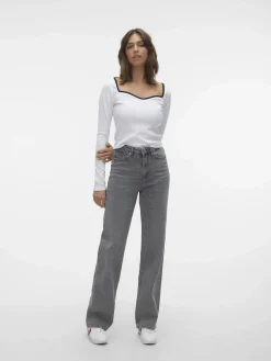 Vero Moda VMTESSA HR WIDE Jeans
