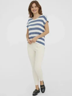 Vero Moda VMWIDE STRIPE S/L TOP Shirt