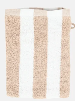 Waschhandschuh gestreift, 15x21cm