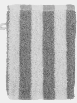 Waschhandschuh gestreift 16x21 cm