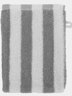Waschhandschuh gestreift 16x21 cm