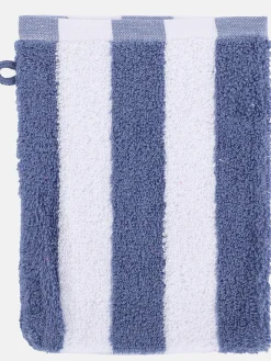 Waschhandschuh gestreift 16x21 cm