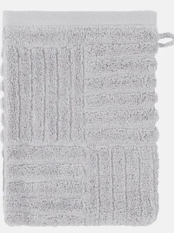 Waschhandschuh mit Carremuster 16x22cm