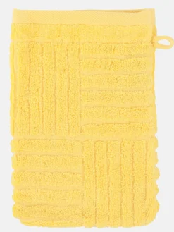 Waschhandschuh mit Carremuster 16x22cm