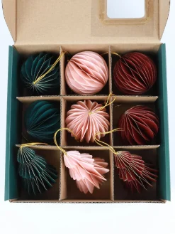 Weihnachtsbaum Schmuck-Set, 9tlg.