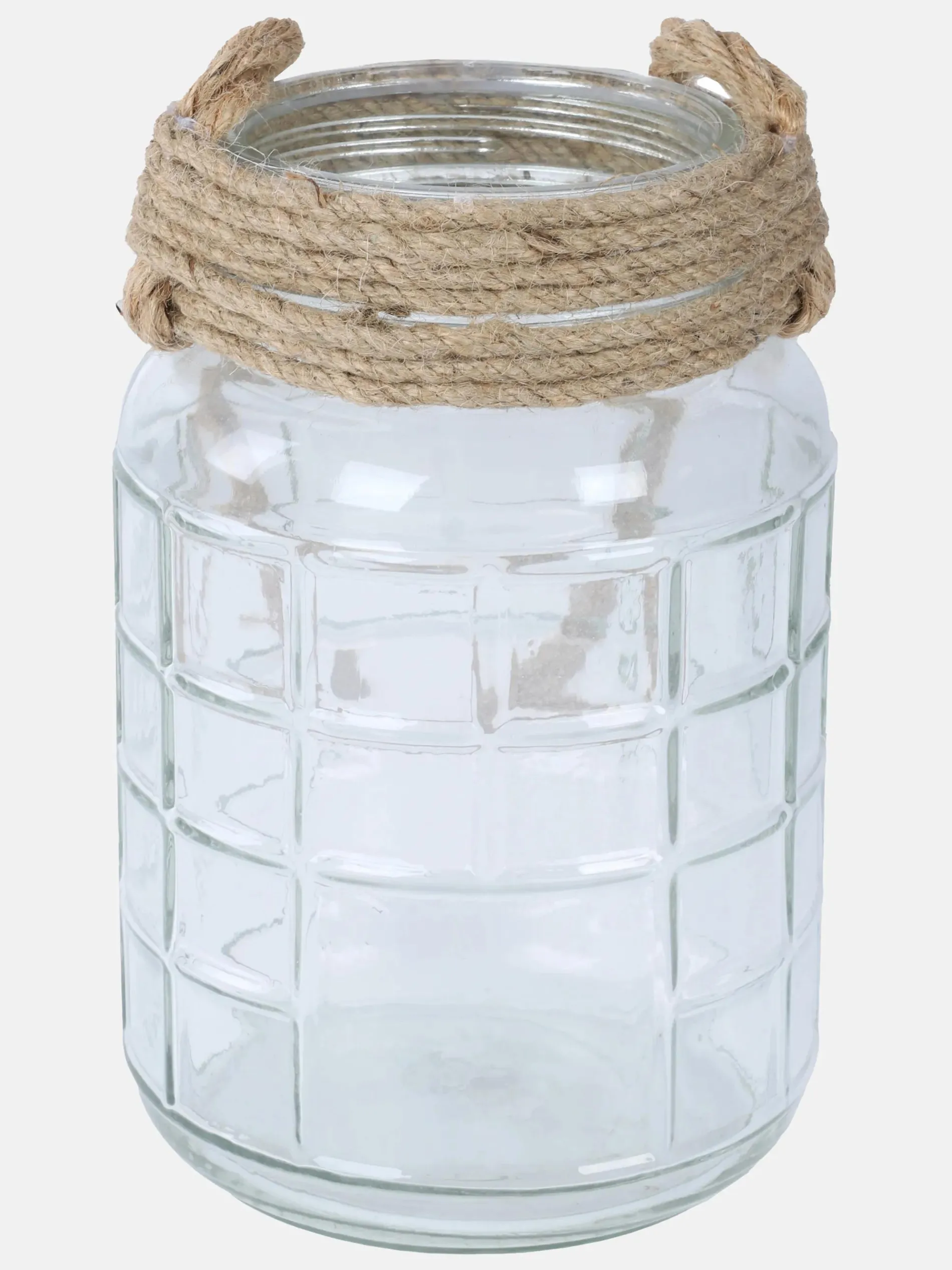 Windlicht aus Glas, 23x15cm