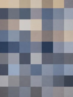 Wohndecke "Blue Woven" 150x200 cm